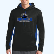 RLC Baseball Custom Sport-Tek® Sport-Wick® Fleece Colorblock Hooded Pullover